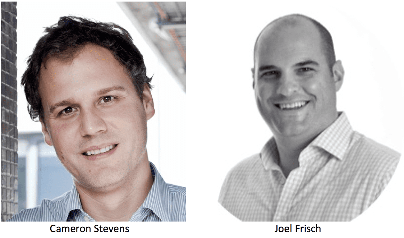 Cameron Stevens, Co-Founder & CEO and Joel Frisch, Head of Americas at Prodigy Finance