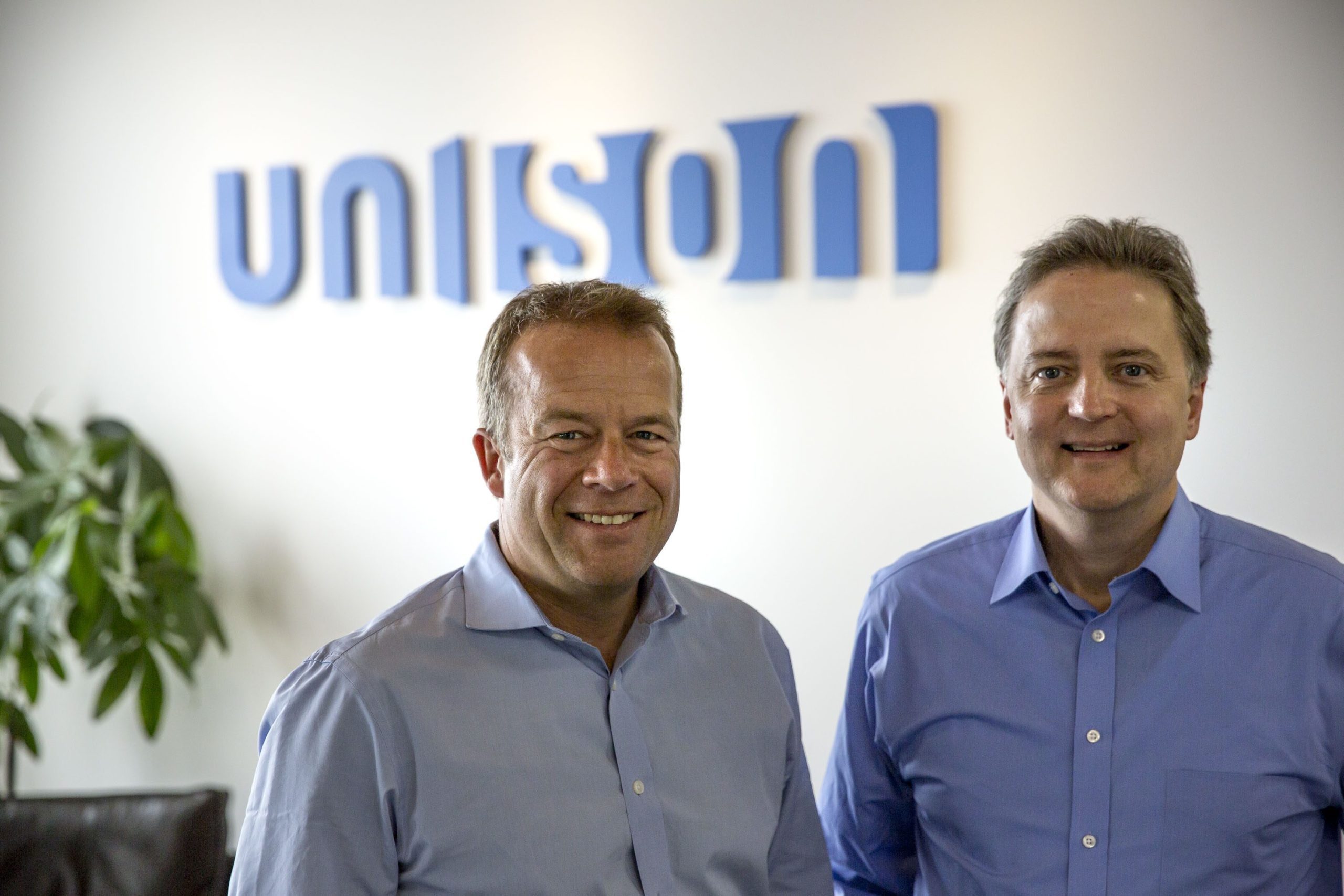 Thomas Sponholtz and Jim Riccitelli, Co-CEOs of Unison