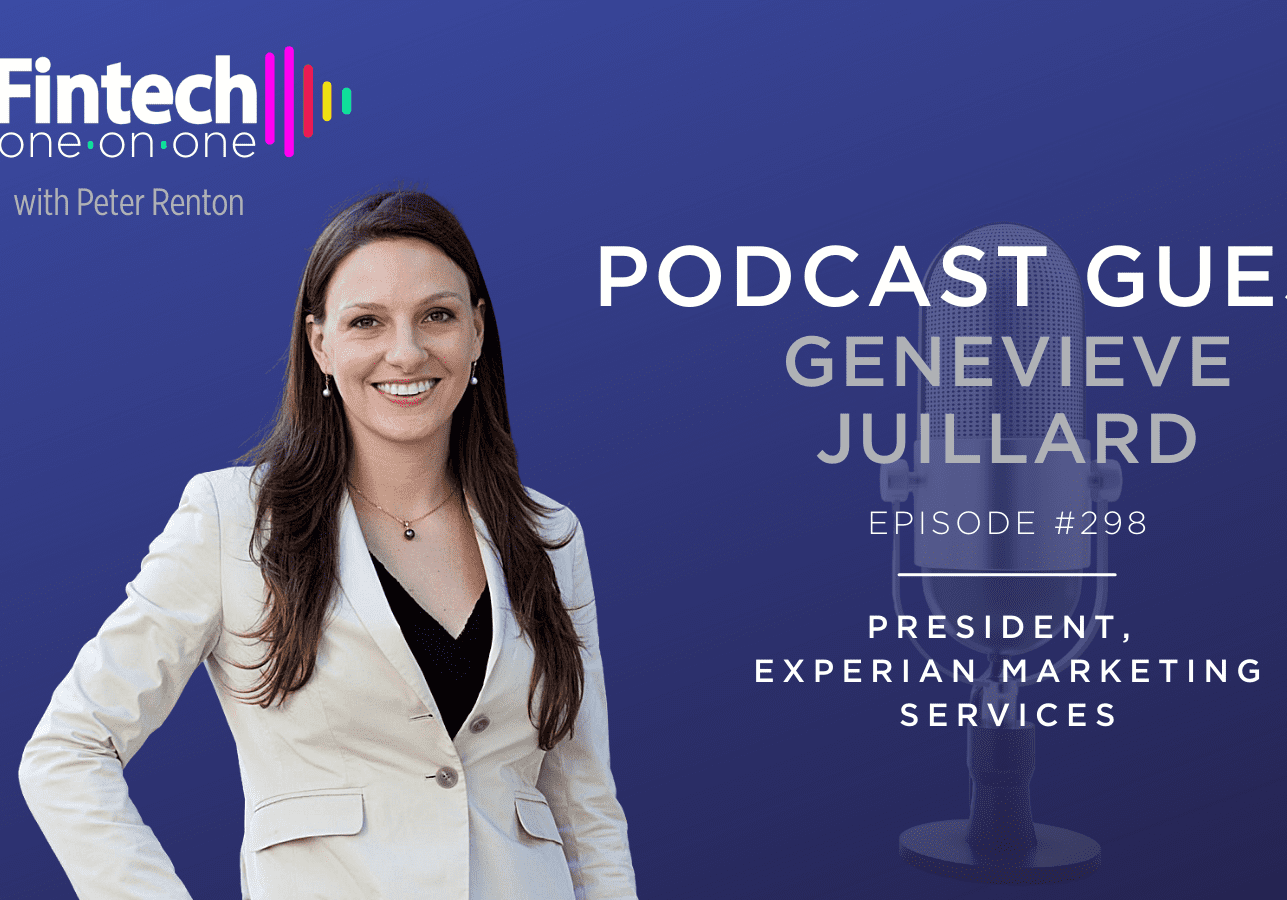 Genevieve Juillard, President of Experian Marketing Services, featured in a podcast episode.