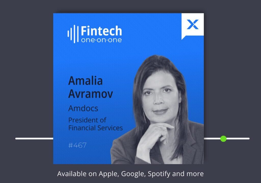 Professional portrait of Amalia Avramov, President of Financial Services at Fintech.
