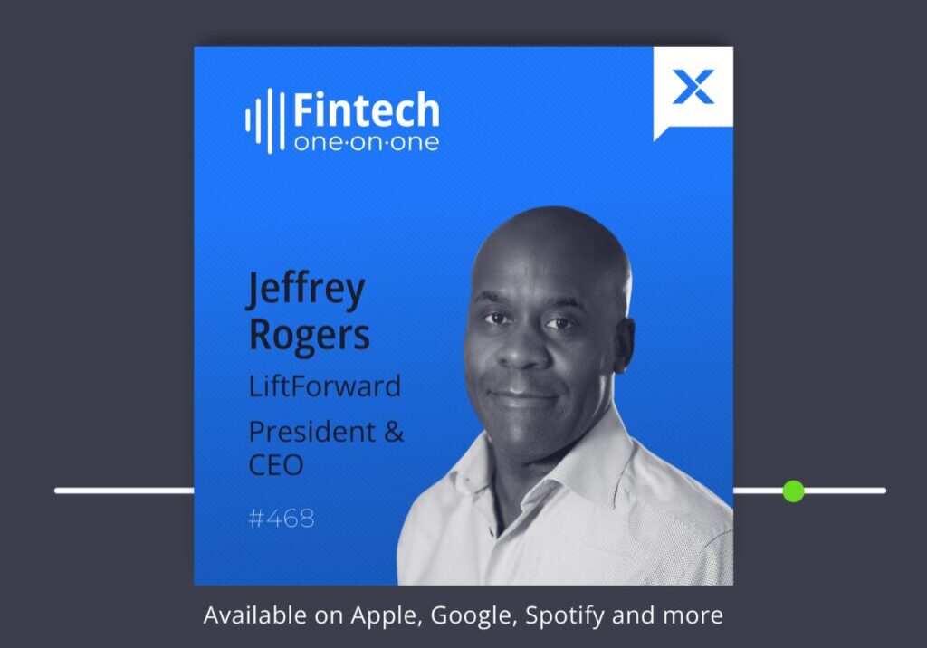 Portrait of Jeffrey Rogers, Fintech CEO.