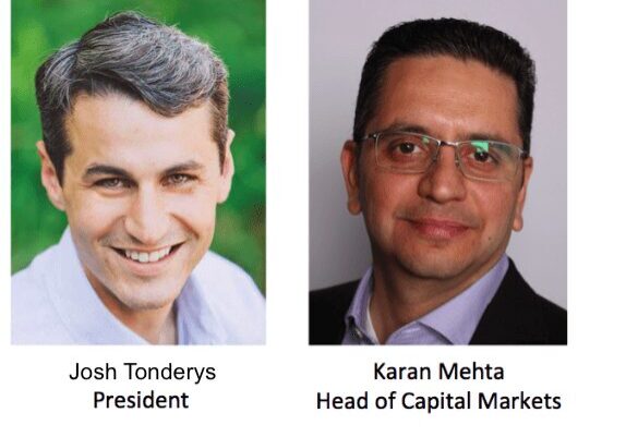 Headshots of two professional men with their titles.