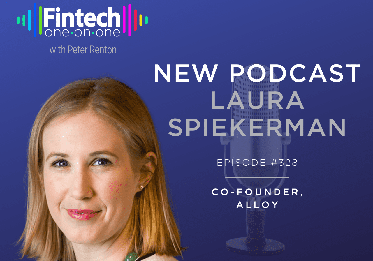 Podcast announcement featuring Laura Spiekermann, co-founder of Alloy.