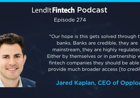 Jared Kaplan of LendIt Fintech shares insights on fintech and banking credibility.