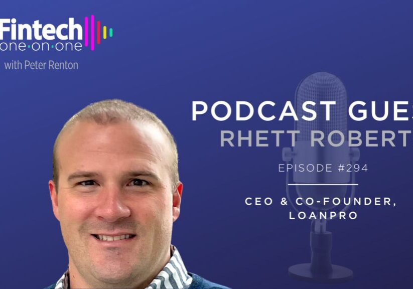 Portrait of Rhett Ross, CEO and co-founder of Loanlogics, for a podcast episode.